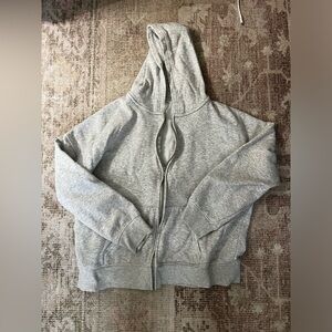Fabletics oversized zip hoodie